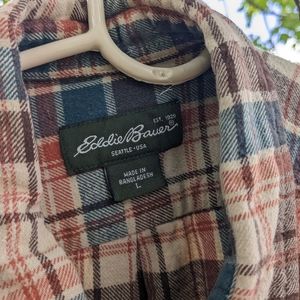 Large Eddie Bauer Flannel